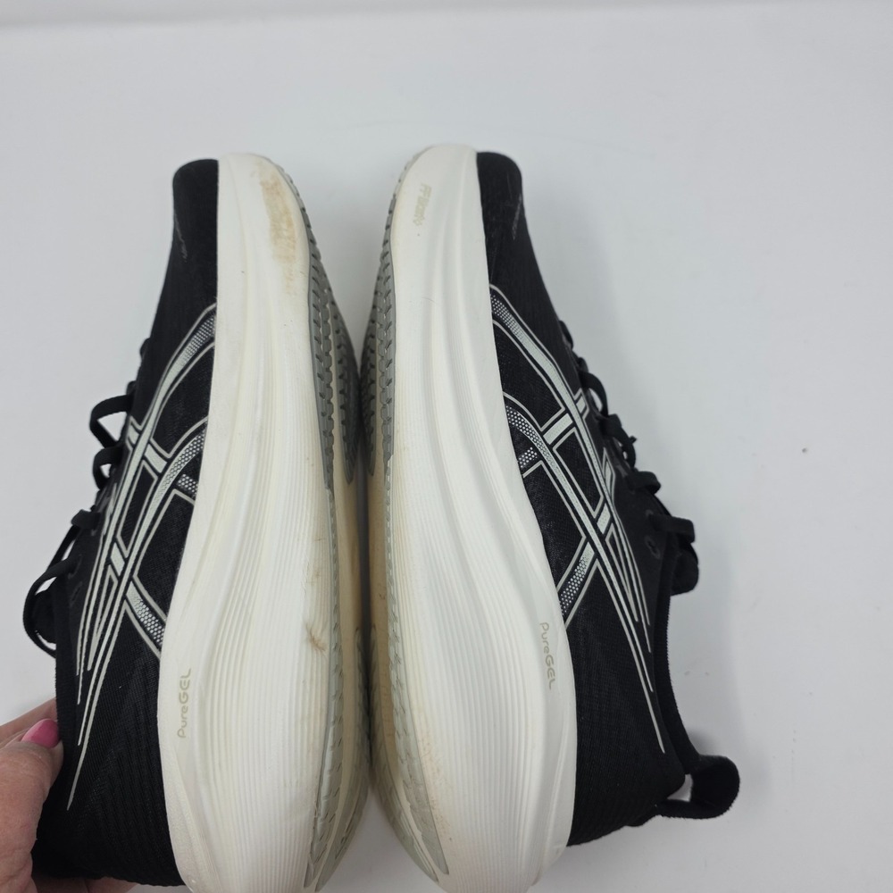 Asics Gel-Nimbus 27 Sneaker Running Shoes Mens 9 Black 1011B958 Lace Up Low Top - Picture 10 of 12